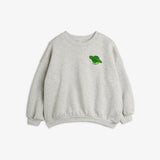 Planet emb sweatshirt - Grey Melange