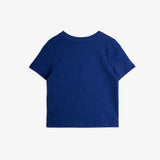 Planet emb ss tee - Blue