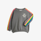 The milky way rainbow panel sweatshirt - Grey