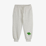 Planet emb sweatpants - Grey Melange