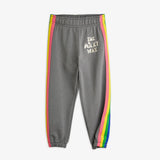 The milky way rainbow panel sweatpants - Grey
