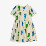 Aliens aop ss dress - Off-white
