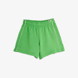 Plain piping sweatshorts - Green