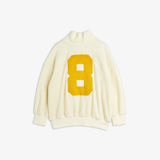 Alien City FC emb half zip terry sweatshirt - Off-white