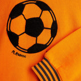 Football chenille sweatshirt - Orange