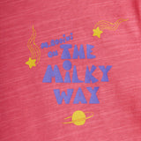 The milky way sp ss tee - Pink