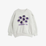 Eyes emb sweatshirt - Grey Melange