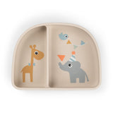 Stick&Stay compartment bowl | Celebration - Sand