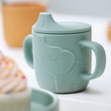 Peekaboo spout cup | Elphee - Blue