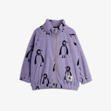 Penguin aop fleece jacket - Purple