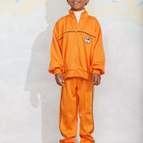 Ritzratz patch tracksuit jacket - Orange