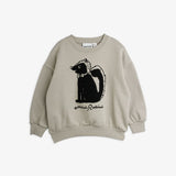 Skunk chenille sweatshirt - Grey