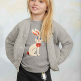 Rabbit application ls top - Grey Melange