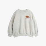Elephant shrew emb sweatshirt - Grey Melange
