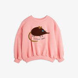 Elephant shrew chenille sweatshirt - Pink