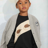 Elephant shrew panel sweatshirt - Black