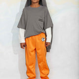 M.Rodini field notes emb ls tee - Grey