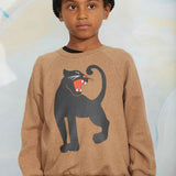 Panther sp melange sweatshirt - Brown