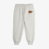 Elephant shrew emb sweatpants - Grey Melange
