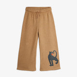 Panther sp melange sweatpants - Brown