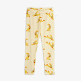 Rabbits aop leggings - Yellow