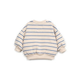Striped jersey sweater - Watercolor