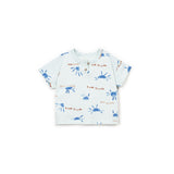 Anti-UV printed jersey t-shirt - studio