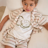 Striped jersey shirt - sew