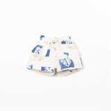 Printed woven short - bio resin