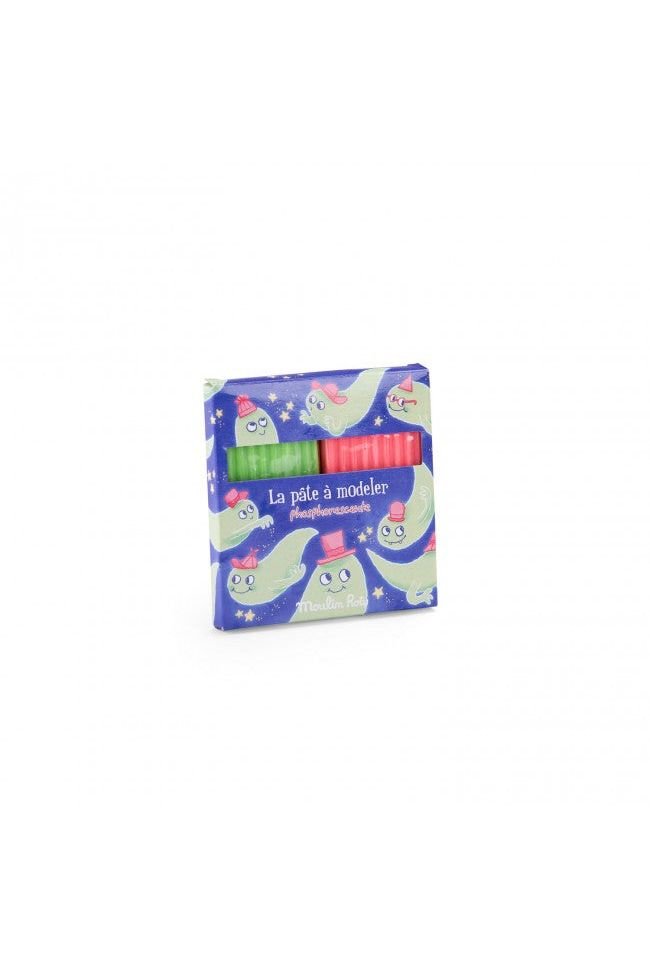 2 fosforescerende modelleerpasta’s van Moulin Roty | Kids Conceptstore Le Fanfare
