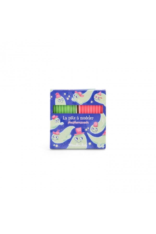 2 fosforescerende modelleerpasta’s van Moulin Roty | Kids Conceptstore Le Fanfare