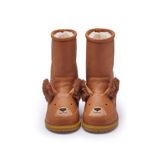 Wadudu Exclusive Boots | Fluffy Squirrel - Fudge Leather