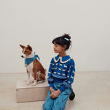 Printed Corduroy Trousers - Margot