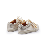 Lexley Sneakers - Silver Metallic Leather