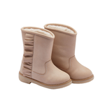 Kirsti Boots - Ivory Leather