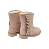 Kirsti Boots - Ivory Leather