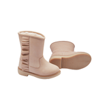 Kirsti Boots - Ivory Leather