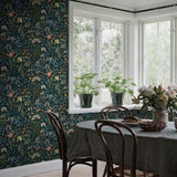 New Heritage - Blomsterhav - Multi/Blue