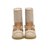 Donsje Wadudu Special Boots Horse Ivory Leather