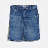 Printer Shorts - Vintage Md Blue