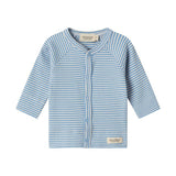 Tane - Modal Fine Rib - Blue Stripe