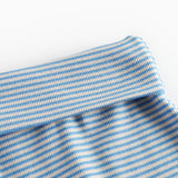 Piva - Modal Fine Rib - Blue Stripe