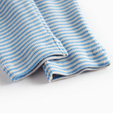 Piva - Modal Fine Rib - Blue Stripe