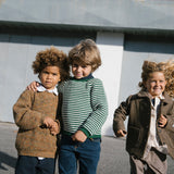 Plano - Chambray - Dark Blue Stripe