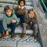 Plano - Chambray - Dark Blue Stripe