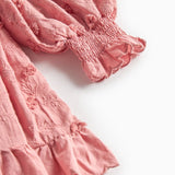 Dipa - Embroidery - Pink Delight