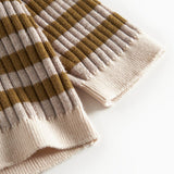 Tob - Modal Mix Stripe - Cashew Mel. Stripe