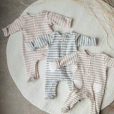 Milo jumpsuit with feet - nude