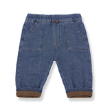 William lined pants - denim