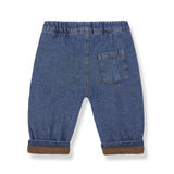 William lined pants - denim